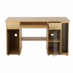San Jose Wood Effect Workstation H750xW1350xD600mm