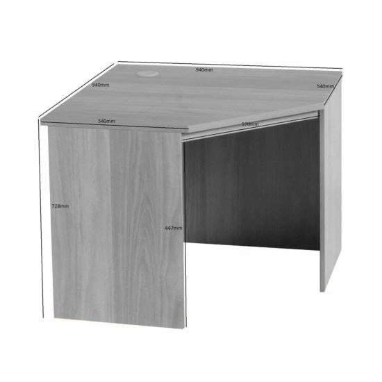 R White Corner Desk White Satin 3 R White Corner Desk White Satin