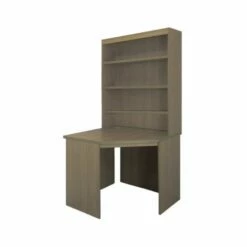 R White Corner Desk With Overshelving 21 R White Corner Desk With Overshelving -office furniture shop 1062095174 1