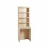 R White Small Desk With Overshelving 2 R White Small Desk With Overshelving -office furniture shop 1062095213