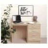 R White Home Office Desk Set With Four Drawers -office furniture shop 1062095294