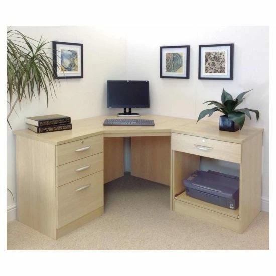 R White Home Office Corner Desk 4 R White Home Office Corner Desk - Image 2