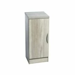 R White Narrow Cupboard B-C30 H728xW300xD540mm -office furniture shop 1062095384