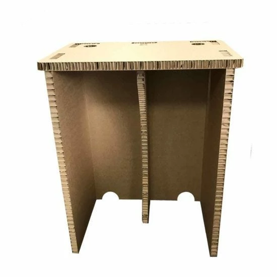 The Paper Hive Pop Up Cardboard Compact Desk 590 X 400mm 4 The Paper Hive Pop Up Cardboard Compact Desk 590 X 400mm - Image 2