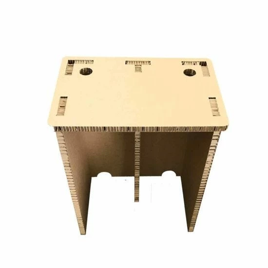 The Paper Hive Pop Up Cardboard Compact Desk 590 X 400mm 5 The Paper Hive Pop Up Cardboard Compact Desk 590 X 400mm - Image 3