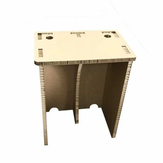 The Paper Hive Pop Up Cardboard Compact Desk 590 X 400mm 6 The Paper Hive Pop Up Cardboard Compact Desk 590 X 400mm - Image 4