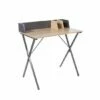 Loft Study Desk With Grey Metal Cross Legs -office furniture shop 1062100027 1