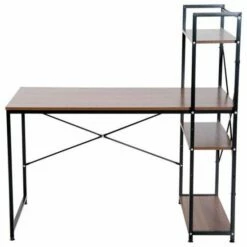 Channing Metal Frame Computer Desk With 4 Tier Bookshelf 17 Channing Metal Frame Computer Desk With 4 Tier Bookshelf -office furniture shop 1062100088 6