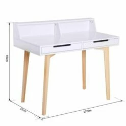Gibbs Laptop Desk With Solid Wood Legs -office furniture shop 1062100090 9