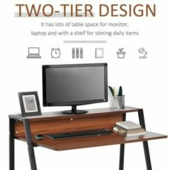 Griffin 2-Tier Laptop Study Desk 16 Griffin 2-Tier Laptop Study Desk -office furniture shop 1062100091 3