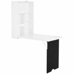 Sullivan Folding Wall Mounted Drop-Leaf Table With Chalkboard