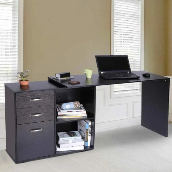 Langley 2 In 1 Desk With Drawers 5 Langley 2 In 1 Desk With Drawers - Image 4