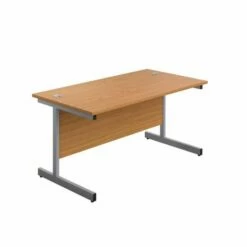 TC Office Single Upright Rectangular Desk Silver Frame 1200mm X 600mm 17 TC Office Single Upright Rectangular Desk Silver Frame 1200mm X 600mm -office furniture shop 1062100165