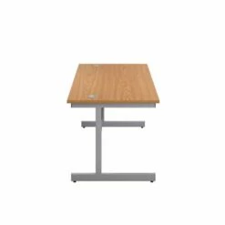 TC Office Single Upright Rectangular Desk Silver Frame 1200mm X 600mm 18 TC Office Single Upright Rectangular Desk Silver Frame 1200mm X 600mm -office furniture shop 1062100165 3