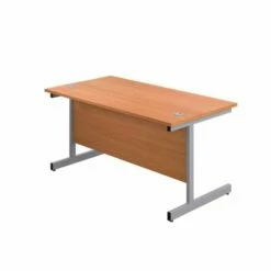 TC Office Single Upright Rectangular Desk Silver Frame 1200mm X 800mm 16 TC Office Single Upright Rectangular Desk Silver Frame 1200mm X 800mm -office furniture shop 1062100168 1 1