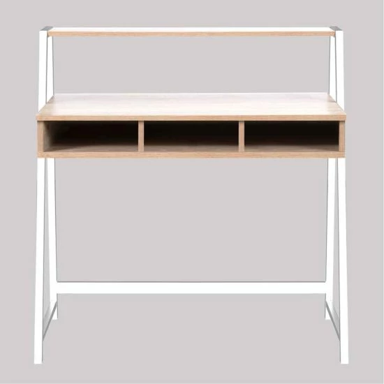 Nautilus Vienna Urban Style Tall Workstation White Frame 4 Nautilus Vienna Urban Style Tall Workstation White Frame - Image 2