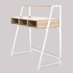 Nautilus Vienna Urban Style Tall Workstation White Frame 13 Nautilus Vienna Urban Style Tall Workstation White Frame -office furniture shop 1062100280 3