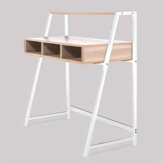 Nautilus Vienna Urban Style Tall Workstation White Frame 5 Nautilus Vienna Urban Style Tall Workstation White Frame - Image 3