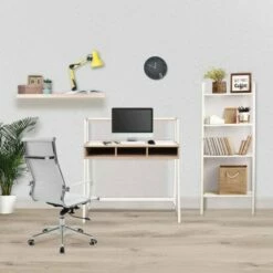 Nautilus Vienna Urban Style Tall Workstation White Frame 15 Nautilus Vienna Urban Style Tall Workstation White Frame -office furniture shop 1062100280 8 1