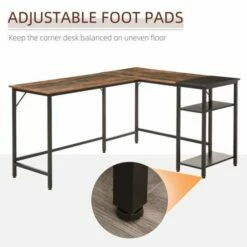 Treleaver Computer Desk With Adjustable Storage Shelf 17 Treleaver Computer Desk With Adjustable Storage Shelf -office furniture shop 1062106071 6