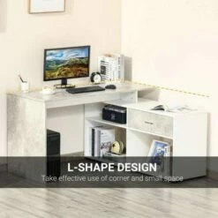 Woodland L-Shaped Home Office Desk 16 Woodland L-Shaped Home Office Desk -office furniture shop 1062106084 5