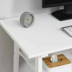 Florence Compact Computer Desk With Open Storage -office furniture shop 1062106089 2