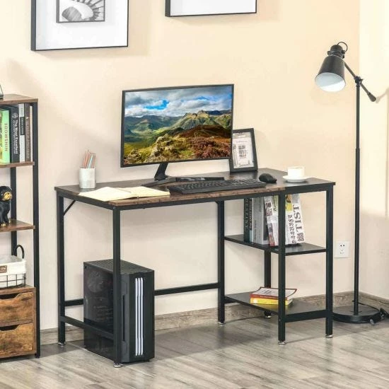 Golas Home Office Workstation With 2 Storage Shelves 3 Golas Home Office Workstation With 2 Storage Shelves