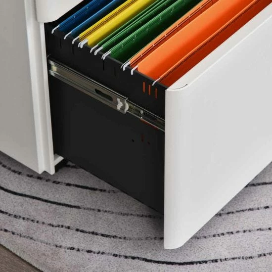 Hudson 3 Drawer Metal Filing Cabinet 12 Hudson 3 Drawer Metal Filing Cabinet - Image 10