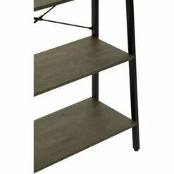 Interiors By PH 5 Tier Ladder Shelving Unit With Metal Frame -office furniture shop 1062126197 3