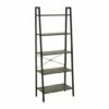 Interiors By PH 5 Tier Ladder Shelving Unit With Metal Frame 1 Interiors By PH 5 Tier Ladder Shelving Unit With Metal Frame -office furniture shop 1062126197 4