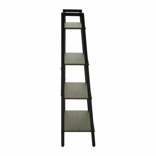 Interiors By PH 4 Tier Ladder Shelving Unit With Metal Frame 6 Interiors By PH 4 Tier Ladder Shelving Unit With Metal Frame - Image 4
