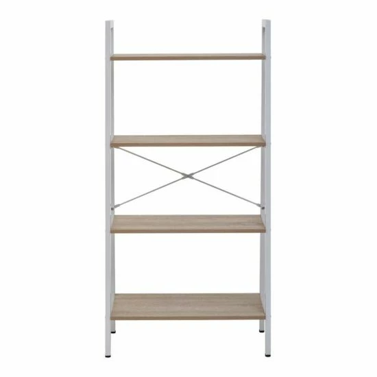 Interiors By PH 4 Tier Ladder Shelving Unit With Metal Frame 11 Interiors By PH 4 Tier Ladder Shelving Unit With Metal Frame - Image 9