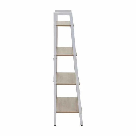 Interiors By PH 4 Tier Ladder Shelving Unit With Metal Frame 12 Interiors By PH 4 Tier Ladder Shelving Unit With Metal Frame - Image 10