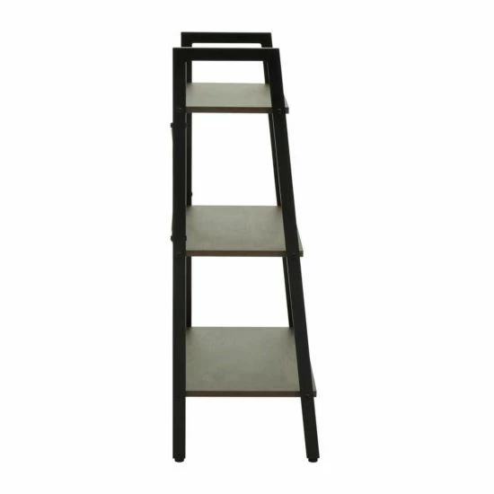 Interiors By PH 3 Tier Ladder Shelving Unit With Metal Frame 6 Interiors By PH 3 Tier Ladder Shelving Unit With Metal Frame - Image 4