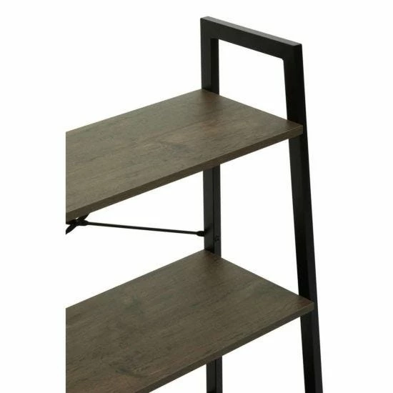 Interiors By PH 3 Tier Ladder Shelving Unit With Metal Frame 7 Interiors By PH 3 Tier Ladder Shelving Unit With Metal Frame - Image 5