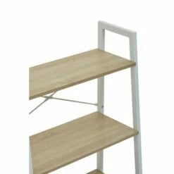 Interiors By PH 3 Tier Ladder Shelving Unit With Metal Frame 20 Interiors By PH 3 Tier Ladder Shelving Unit With Metal Frame -office furniture shop 1062126204 3