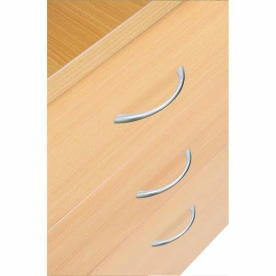 TC Office 3 Drawer High Mobile Pedestal 10 TC Office 3 Drawer High Mobile Pedestal - Image 8