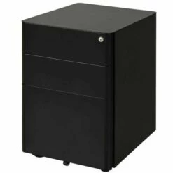 Hudson 3 Drawer Metal Filing Cabinet