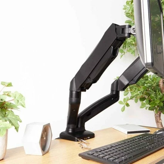 VonHaus Dual Arm Gas Monitor Mount With Clamp 4 VonHaus Dual Arm Gas Monitor Mount With Clamp - Image 2