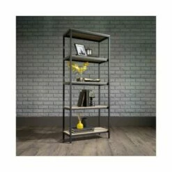 Teknik Office Industrial Four Shelf Bookcase
