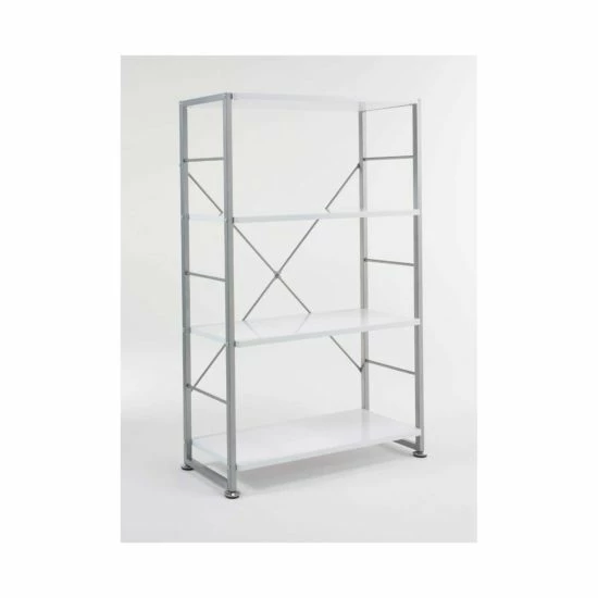 Alphason Cabrini Modern Bookcase White 6 Alphason Cabrini Modern Bookcase White - Image 4