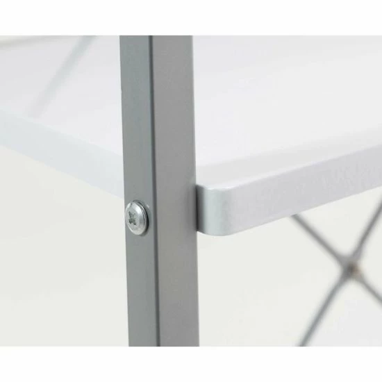 Alphason Cabrini Modern Bookcase White 4 Alphason Cabrini Modern Bookcase White - Image 2