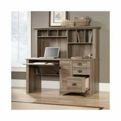 Teknik Office Louvre Desk With Overshelving -office furniture shop 1062201107 1