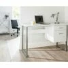 Alphason Cabrini Modern Desk White
