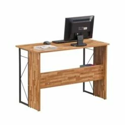 Alphason Rhodes Walnut And Grey Office Desk -office furniture shop 1062201113 2