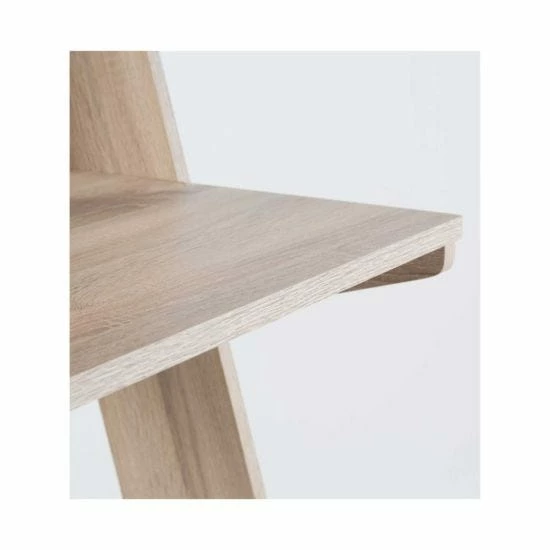 Alphason Arizona Light Oak Trestle Office Desk 7 Alphason Arizona Light Oak Trestle Office Desk - Image 5