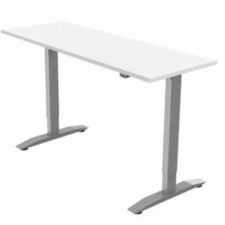 office furniture shop 40 Yo-Yo Pro 1 Height Adjustable Desk Silver Frame 100 X 60cm
