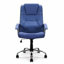 High Back Leather Faced Executive Chair With Chrome Base 21 High Back Leather Faced Executive Chair With Chrome Base -office furniture shop 1075028028 3