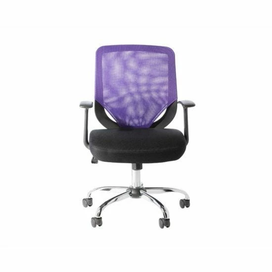 Atlanta Full Back Mesh Fabric Chair With Arms Purple 8 Atlanta Full Back Mesh Fabric Chair With Arms Purple - Image 6