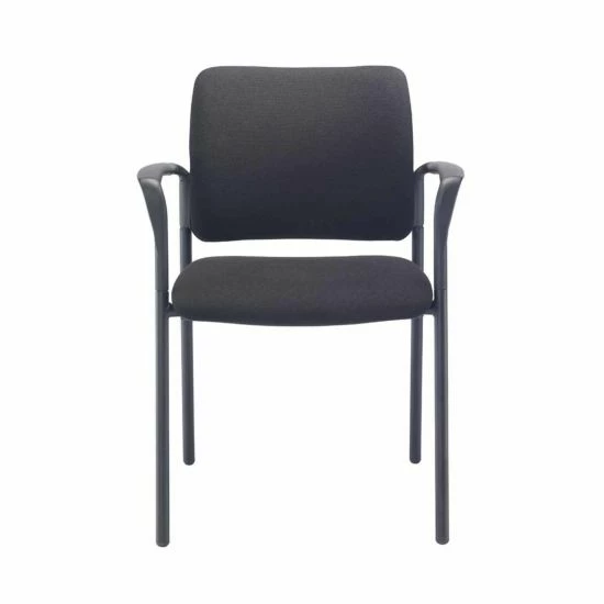 TC Office Florence Fabric Arm Chair With Black Frame 4 TC Office Florence Fabric Arm Chair With Black Frame - Image 2